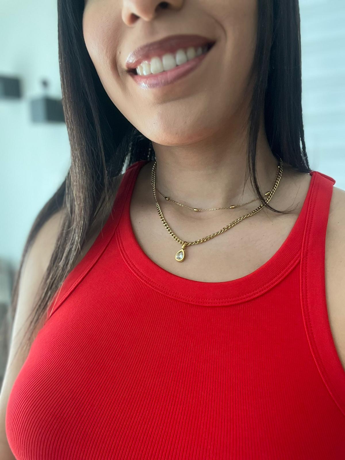 Gold Chunky Necklace