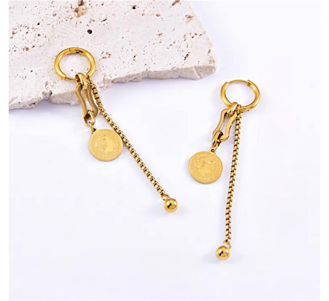 Elena Gold Earrings