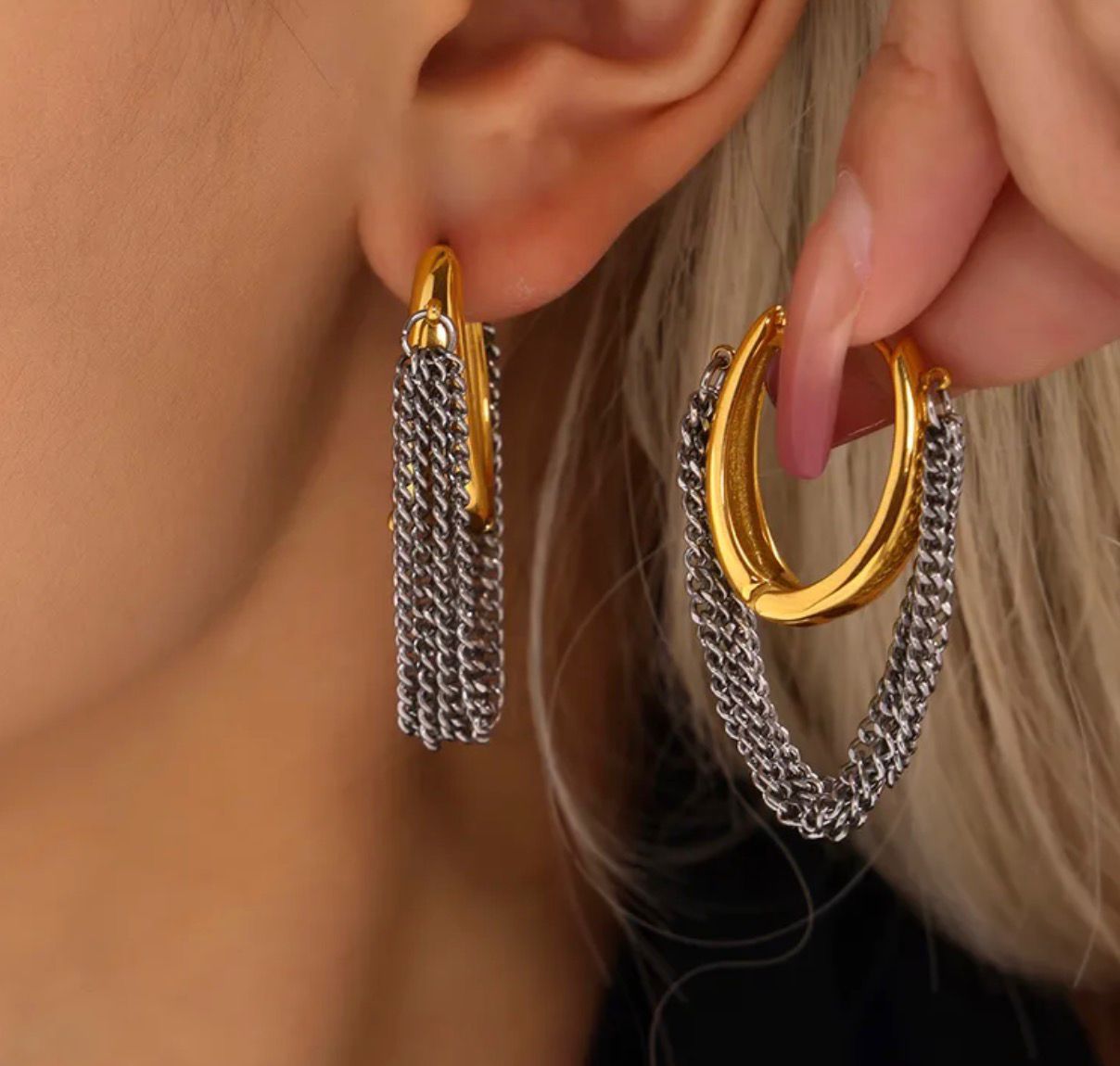 Gia Gold Earrings